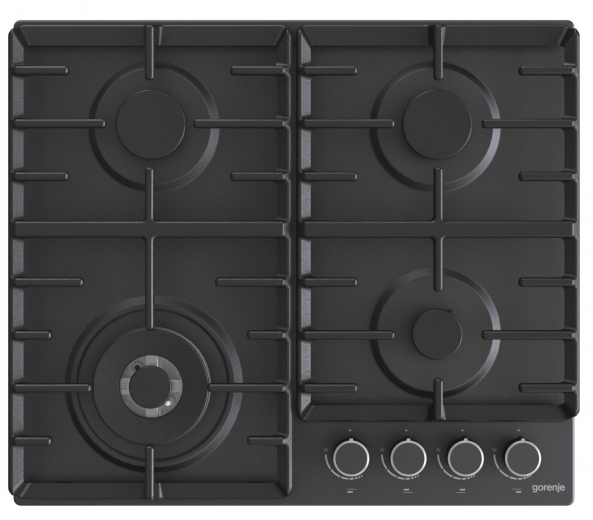 Варочная поверхность газовая Gorenje GW642AB - фото Варочная поверхность газовая Gorenje GW642AB - фото - интернет-магазин электроники и бытовой техники TTT
