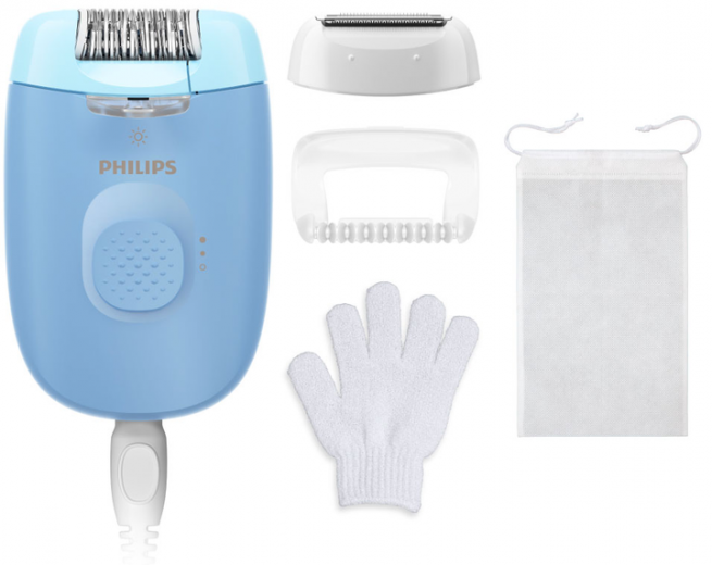 Эпилятор PHILIPS 2000 series BRE247/00 - фото Эпилятор PHILIPS 2000 series BRE247/00 - фото - интернет-магазин электроники и бытовой техники TTT