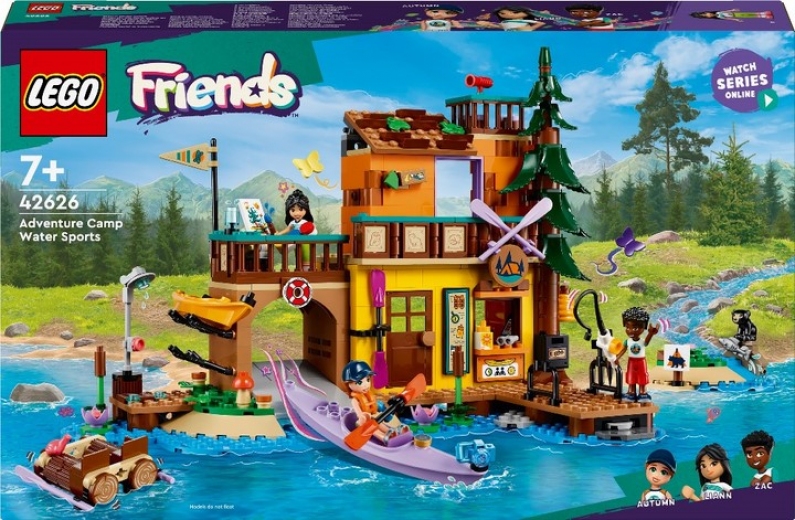 Конструктор LEGO Friends Водні види спорту в таборі пригод 628 деталей (42626) - фото Конструктор LEGO Friends Водні види спорту в таборі пригод 628 деталей (42626) - фото - інтернет-магазин електроніки та побутової техніки TTT