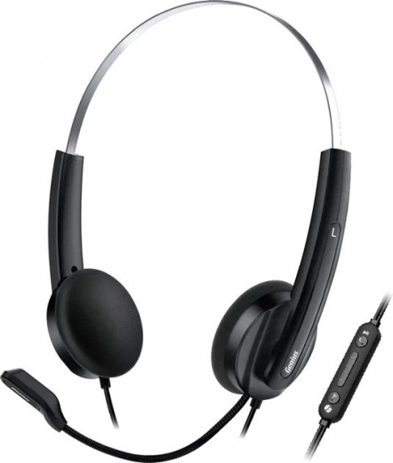 Наушники Genius HS-220U USB-C 2.4 м Black - фото - интернет-магазин электроники и бытовой техники TTT