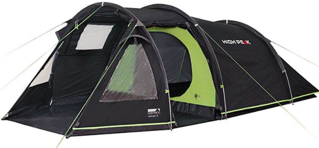 Палатка High Peak Atmos 3 (925413) Dark Grey/Green - фото - интернет-магазин электроники и бытовой техники TTT