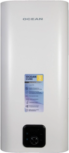 Бойлер OCEAN CUBE RZF50D-4 ET+DT (сухой тен) 50л - фото - интернет-магазин электроники и бытовой техники TTT