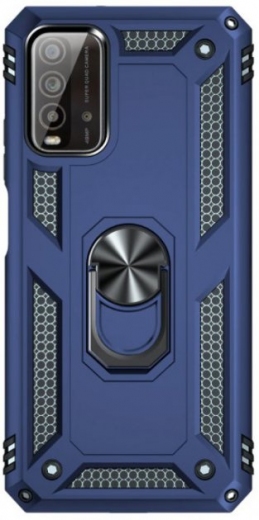 Панель BeCover Military для Xiaomi Redmi 9T / Poco M3 (706647) Blue - фото - інтернет-магазин електроніки та побутової техніки TTT