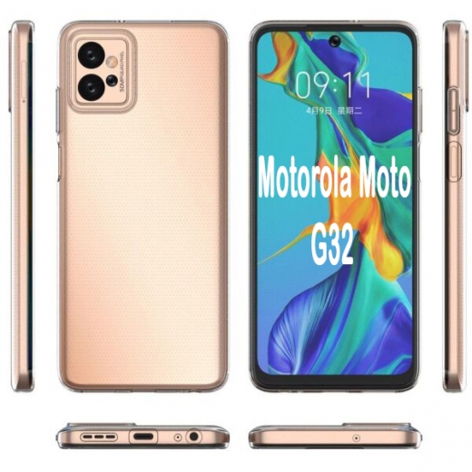 Cиліконовий чохол BeCover для Motorola Moto G32 (707994) Transparancy - фото - інтернет-магазин електроніки та побутової техніки TTT