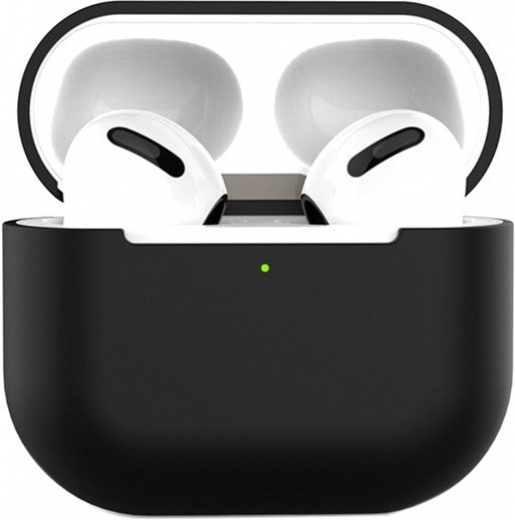 Чехол Silicon BeCover для Apple AirPods (3nd Gen) (707177) Black - фото - интернет-магазин электроники и бытовой техники TTT