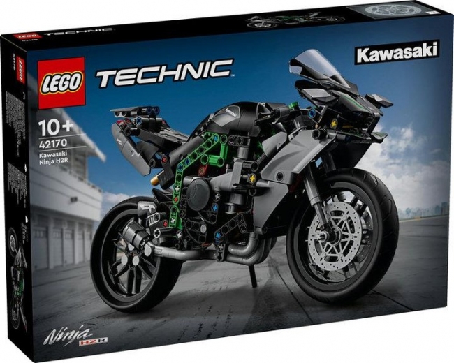 Конструктор LEGO Technic Мотоцикл Kawasaki Ninja H2R 643 деталі (42170) - фото - інтернет-магазин електроніки та побутової техніки TTT