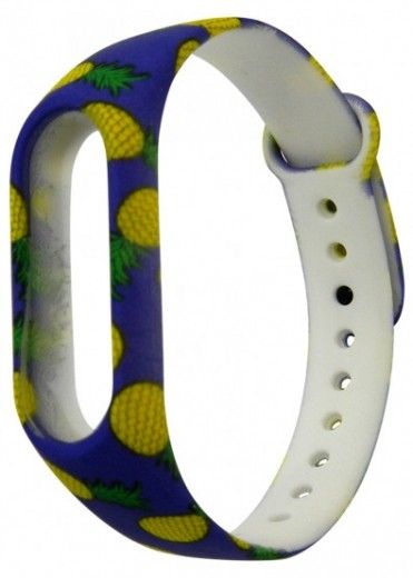 Ремешок для Xiaomi Mi Band 3 Pineapple - фото - интернет-магазин электроники и бытовой техники TTT