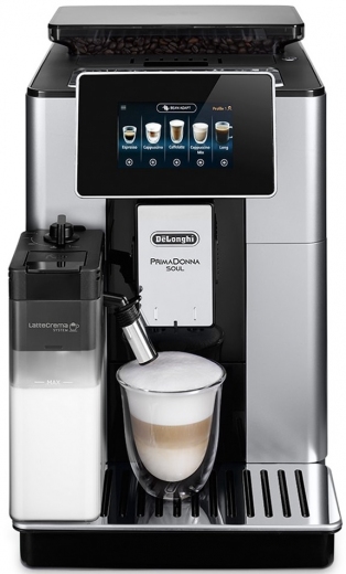 Кофемашина DeLonghi ECAM 610.55 SB - фото - интернет-магазин электроники и бытовой техники TTT