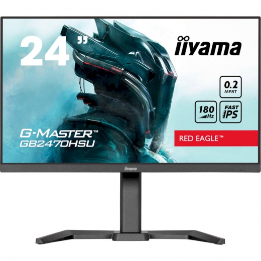 Монитор Iiyama G-Master GB2470HSU-B6 Red Eagle - фото - интернет-магазин электроники и бытовой техники TTT
