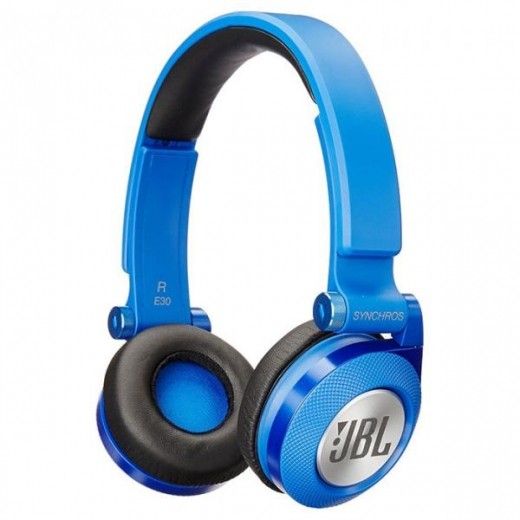 Наушники JBL On-Ear Headphone Synchros E30 Blue (E30BLU) - фото - интернет-магазин электроники и бытовой техники TTT