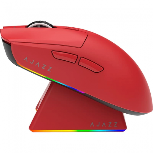 Миша Ajazz AJ139 V2 MC Wireless/Bluetooth/USB (AJ139-V2-MC-R) Red  - фото - інтернет-магазин електроніки та побутової техніки TTT