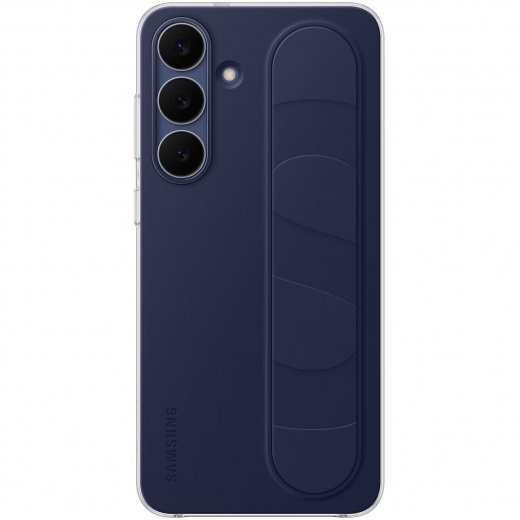 Накладка Samsung Standing Grip Case для Samsung Galaxy S25 FE (EF-GS731CNEGWW) Dark Blue - фото - интернет-магазин электроники и бытовой техники TTT