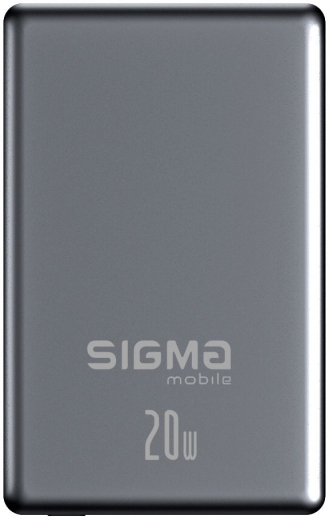 УМБ Sigma mobile X-power SI05A7QL-MAG Grey - фото - інтернет-магазин електроніки та побутової техніки TTT