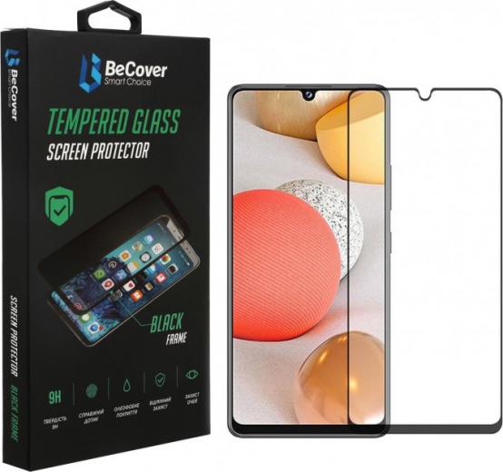 Защитное стекло BeCover для Samsung Galaxy M22 SM-M225 (706907) Black  - фото - интернет-магазин электроники и бытовой техники TTT