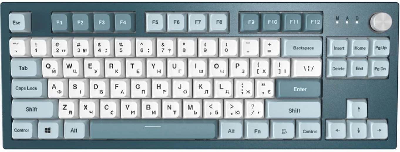 Клавиатура Montech Freedom MK87FB TKL FB USB - фото - интернет-магазин электроники и бытовой техники TTT