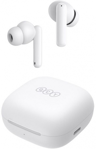 Навушники QCY T13 ANC White - фото - інтернет-магазин електроніки та побутової техніки TTT