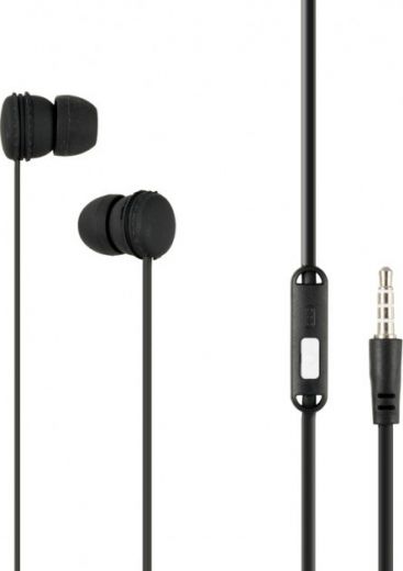 Гарнитура Keeka MC124 Macaroon Black - фото - интернет-магазин электроники и бытовой техники TTT