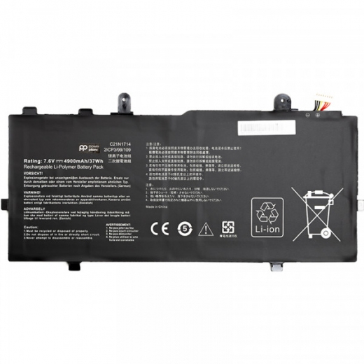 Аккумулятор для ноутбука ASUS VivoBook Flip 14 TP401MA (C21N1714) 7.6V 4900mAh - фото - интернет-магазин электроники и бытовой техники TTT
