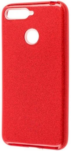 Накладка Shine Honor 7a Pro/Huawei Y6 Prime 2018 Red - фото - інтернет-магазин електроніки та побутової техніки TTT