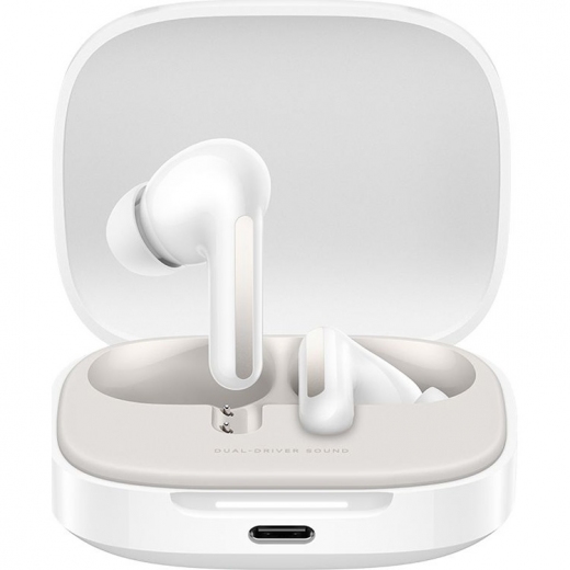Бездротові навушники Redmi Buds 6 (BHR9250GL) Cloud White - фото Бездротові навушники Redmi Buds 6 (BHR9250GL) Cloud White - фото - інтернет-магазин електроніки та побутової техніки TTT