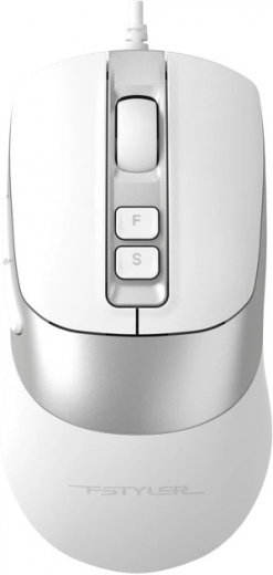 Миша A4Tech Fstyler FM50S Plus USB White  - фото - інтернет-магазин електроніки та побутової техніки TTT