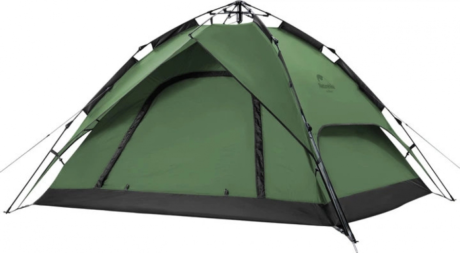 Намет тримісний автоматичний Naturehike NH21ZP008 Dark Green - фото - інтернет-магазин електроніки та побутової техніки TTT