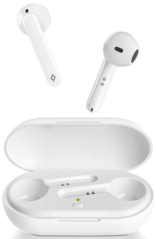 Навушники Ttec AirBeat Free True Wireless Headsets (2KM133B) White  - фото - інтернет-магазин електроніки та побутової техніки TTT