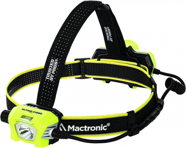 Ліхтар налобний Mactronic Ultimo X1000 Cool White/Red 1000 Lm Type-C Recharg Helmet Kit (PHL0012) (DAS303693) - фото - інтернет-магазин електроніки та побутової техніки TTT
