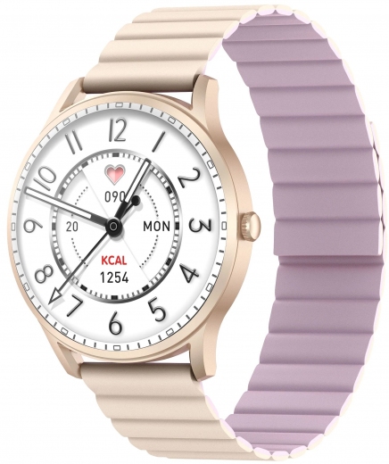 Смарт-часы Kieslect Lora Lady Calling Watch Gold - фото Смарт-часы Kieslect Lora Lady Calling Watch Gold - фото - интернет-магазин электроники и бытовой техники TTT