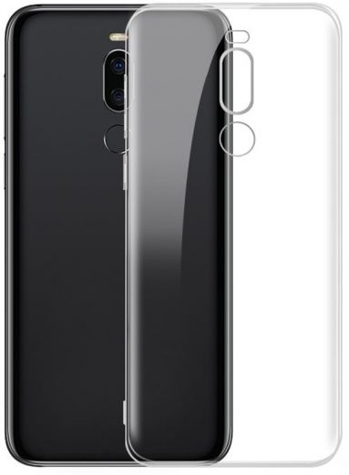 Ультратонка накладка Air Case Meizu Note 8 Transparent - фото - інтернет-магазин електроніки та побутової техніки TTT