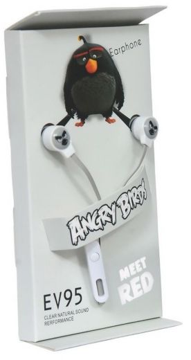 Навушники Minions Angry Birds EV95 White - фото Навушники Minions Angry Birds EV95 White - фото - інтернет-магазин електроніки та побутової техніки TTT