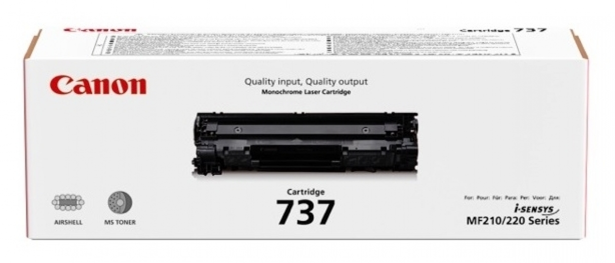 Картридж Canon 737 (9435B002) Black  - фото Картридж Canon 737 (9435B002) Black  - фото - интернет-магазин электроники и бытовой техники TTT