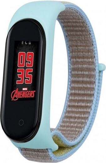 Ремінець BeCover Nylon Style для Xiaomi Mi Band 5 (BC_705419) Green-Sand - фото - інтернет-магазин електроніки та побутової техніки TTT