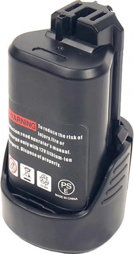 Акумулятор PowerPlant для шуруповертів та електроінструментів Bosch GD-BOS-10.8(B) 12 В Li-Ion 2 A*год (DV00PT0002) - фото - інтернет-магазин електроніки та побутової техніки TTT