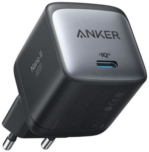 Сетевое зарядное устройство Anker PowerPort 713 Nano II - 45W USB-C GaN (A2664G11) - фото - интернет-магазин электроники и бытовой техники TTT