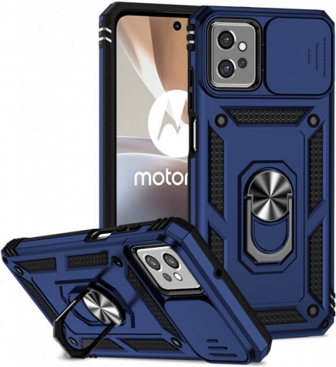 Панель BeCover Military для Motorola Moto G32 (708178) Blue - фото Панель BeCover Military для Motorola Moto G32 (708178) Blue - фото - інтернет-магазин електроніки та побутової техніки TTT