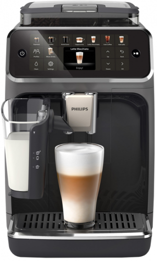 Кавомашина PHILIPS Series 5500 LatteGo EP5544/50 - фото Кавомашина PHILIPS Series 5500 LatteGo EP5544/50 - фото - інтернет-магазин електроніки та побутової техніки TTT