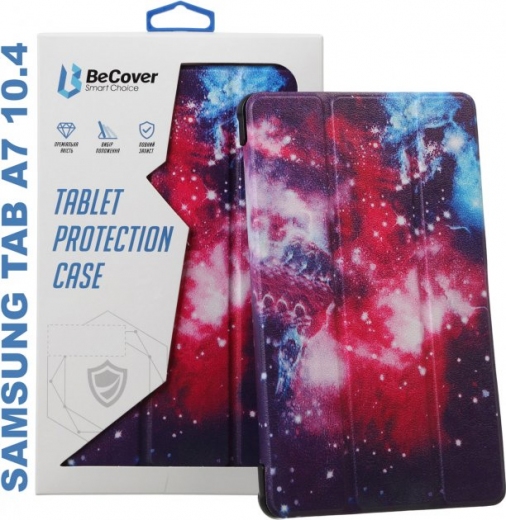 Чохол-книжка BeCover Smart Case для Samsung Galaxy Tab A7 10.4 (2020) SM-T500/SM-T505/SM-T507 (706603) Space  - фото - інтернет-магазин електроніки та побутової техніки TTT