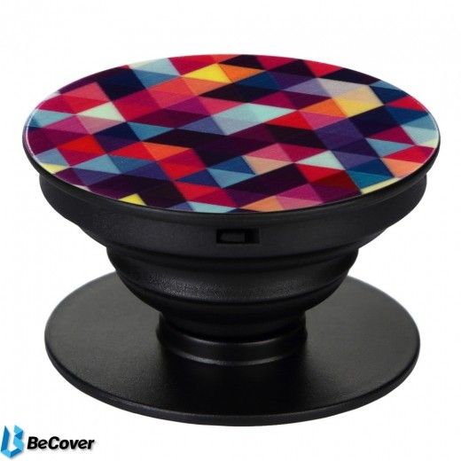 Автодержатель для смартфона BeCover PopSockets Stand + PopSockets Mount Colour Blocks (BC_701673) - фото - интернет-магазин электроники и бытовой техники TTT