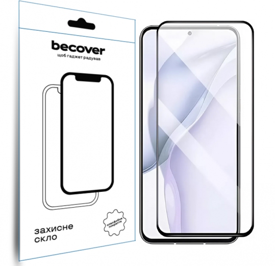 Защитное стекло Becover для Nubia Focus 5G (711972) Black - фото - интернет-магазин электроники и бытовой техники TTT