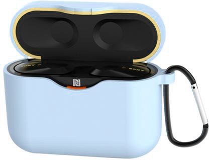 Чохол для навушників Silicon BeCover для Sony WF-1000XM3 (705691) Light Blue - фото - інтернет-магазин електроніки та побутової техніки TTT