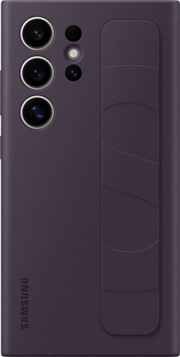 Накладка Samsung Standing Grip для Samsung Galaxy S24 Ultra (EF-GS928CEEGWW) Dark Violet - фото - інтернет-магазин електроніки та побутової техніки TTT