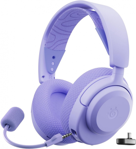 Навушники SteelSeries Arctis Nova 3P Wireless MultiPlatform (61692) Lavender  - фото - інтернет-магазин електроніки та побутової техніки TTT
