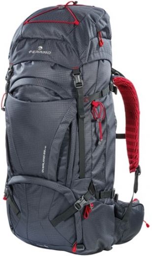 Рюкзак Ferrino Overland 65+10 л  (926459) Dark Grey - фото - интернет-магазин электроники и бытовой техники TTT