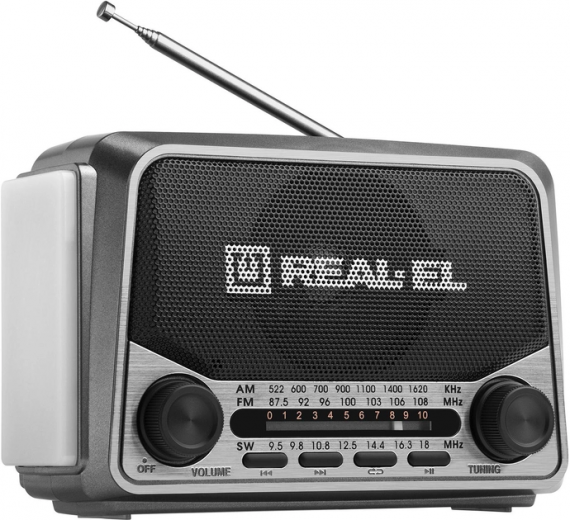 Радиоприемник Real-El X-525 (EL121800004) Grey - фото Радиоприемник Real-El X-525 (EL121800004) Grey - фото - интернет-магазин электроники и бытовой техники TTT