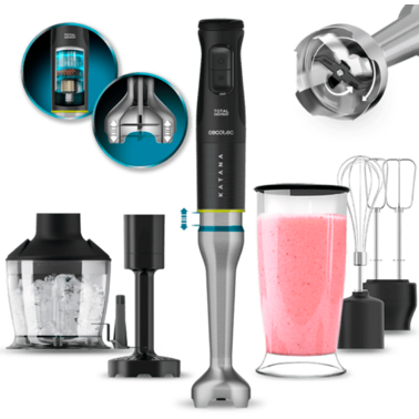 Блендер занурювальний CECOTEC Katana 15 TotalDestroy Smash B (CCTC-03978) - фото - інтернет-магазин електроніки та побутової техніки TTT