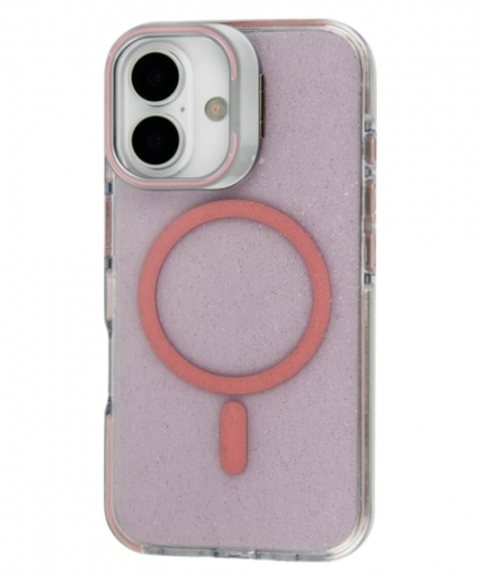 Панель BeCover FIBRA Star Shine with MagSafe для Apple iPhone 17 (715414) Light Pink - фото - интернет-магазин электроники и бытовой техники TTT