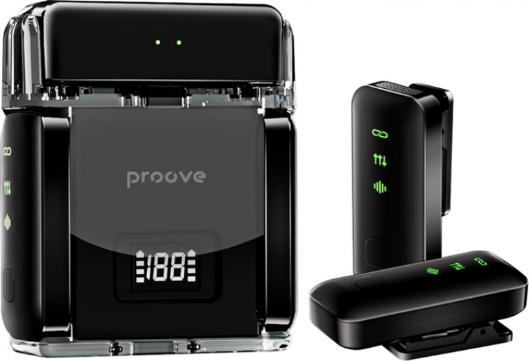 Беспроводной петличный микрофон Proove Live (589870001) - фото - интернет-магазин электроники и бытовой техники TTT
