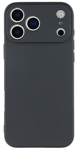 Cиліконовий чохол BeCover для Apple iPhone 17 Pro Max (713762) Black - фото - інтернет-магазин електроніки та побутової техніки TTT