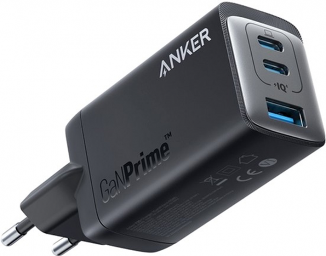 Сетевое зарядное устройство Anker PowerPort 735 GaNPrime - 65W 2xPD & 1xPIQ PPS/DPDS (A2668311) - фото - интернет-магазин электроники и бытовой техники TTT